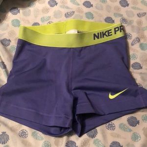 Nike Pro women’s shorts